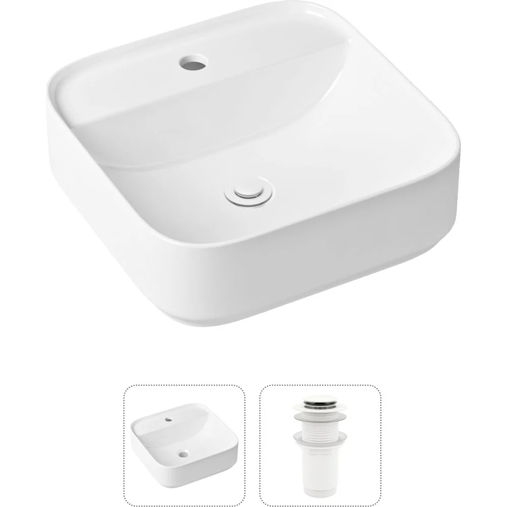 Накладная раковина для ванной Lavinia Boho Bathroom Sink Slim 21520846