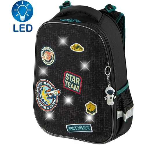 Ранец с ортопедической спинкой BRAUBERG Premium 270599 Space mission