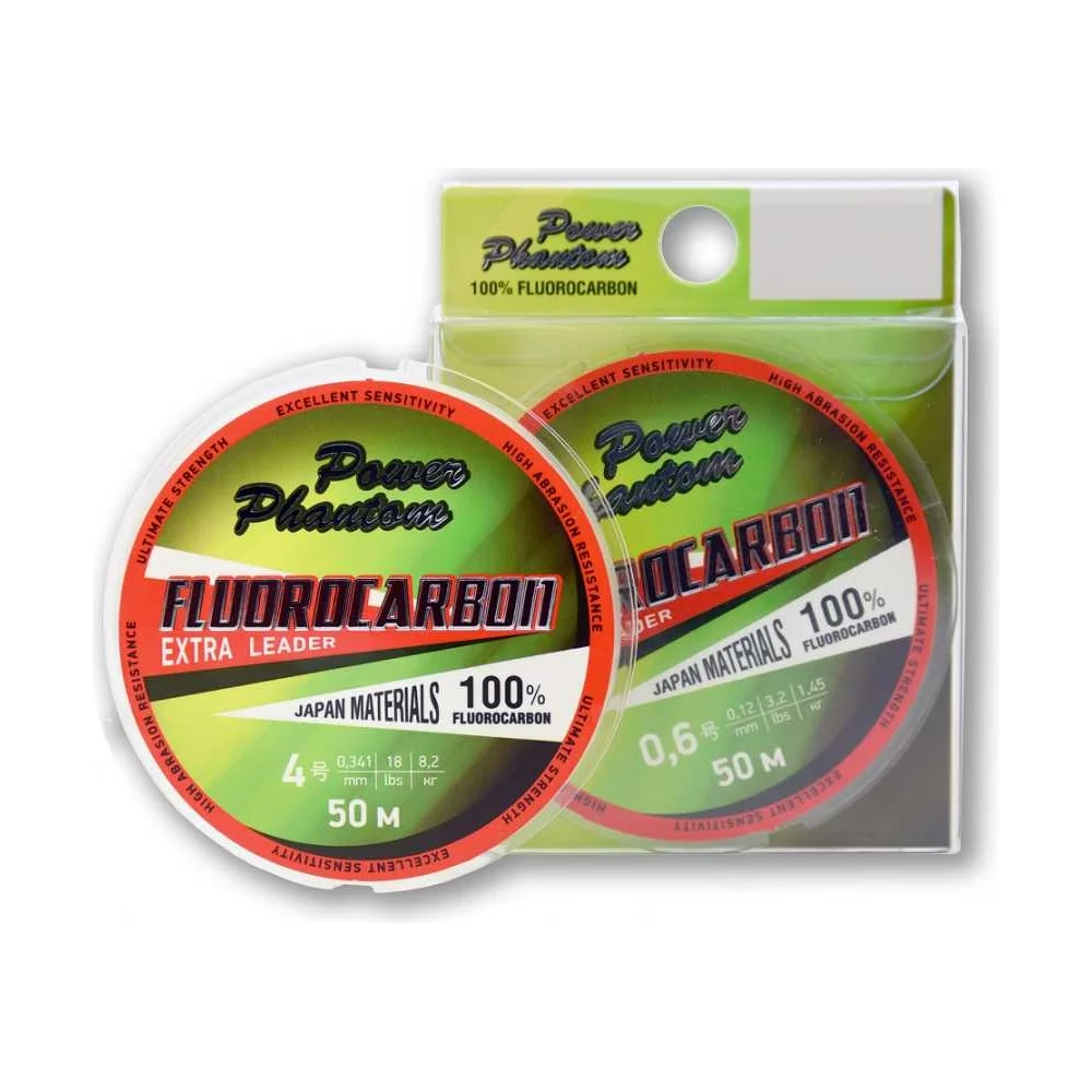 Леска Power Phantom Fluorocarbon Extra Leader PPFEL50020