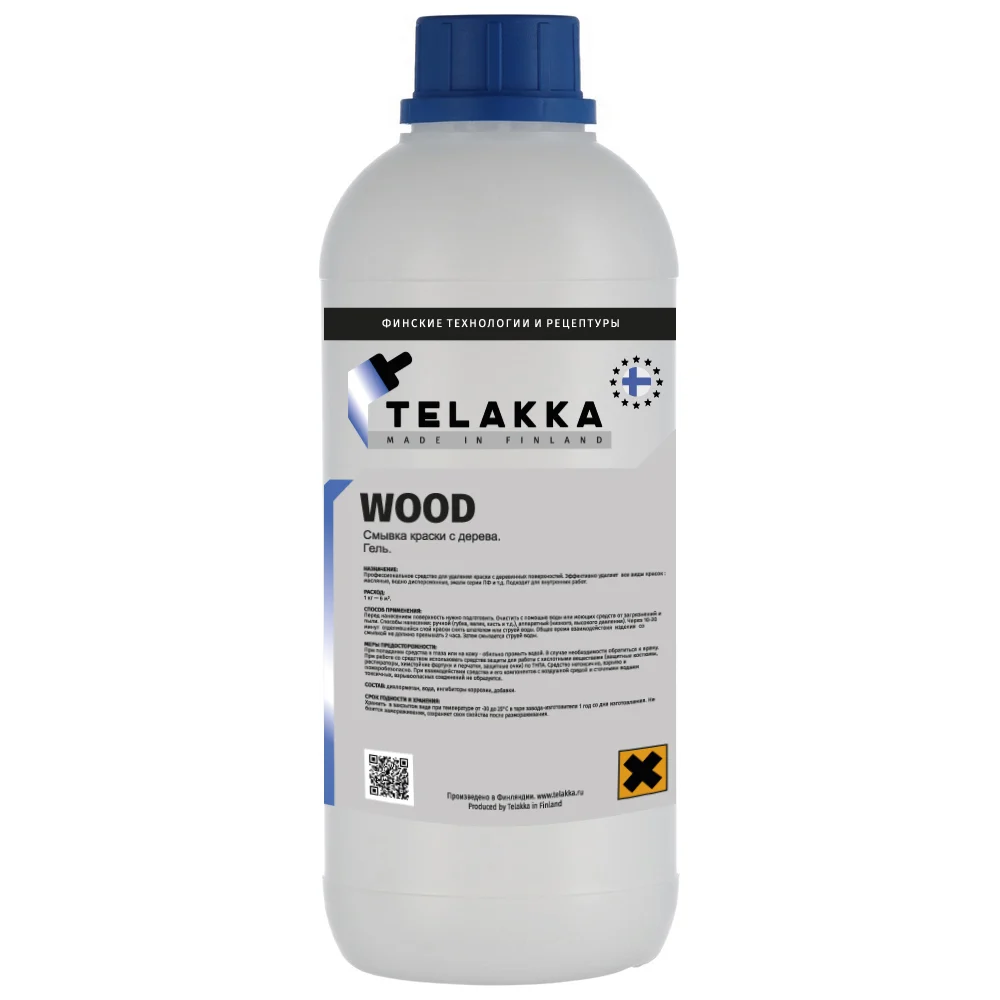Смывка для краски с дерева Telakka WOOD
