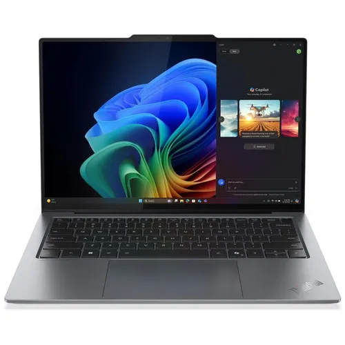 Ноутбук Lenovo ThinkPad X9-14 G1 Aura, 14", 2025, OLED, Intel Core Ultra 7 258V 2.2ГГц, 8-ядерный, 32ГБ LPDDR5x, 1ТБ SSD, Intel Arc 140V, Windows 11 Pro, серый [21qa0035us]