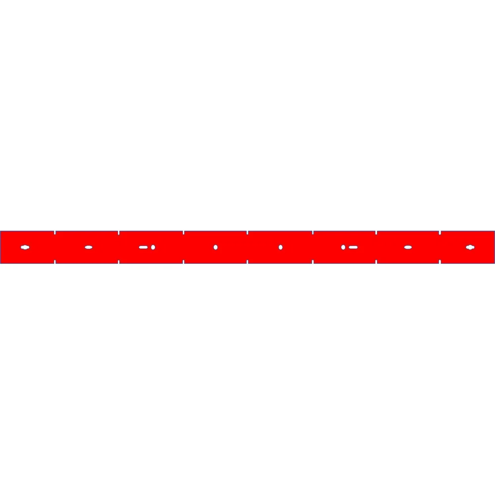 Передний скребок Nilfisk 611, 3, SR ACGM X5673472 9100000280