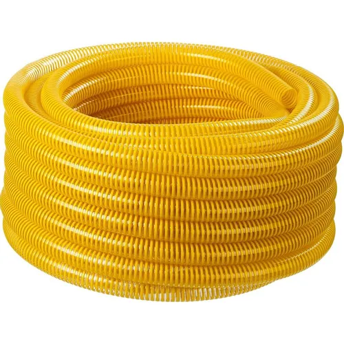 Шланг Зубр 40327-32-15, 1 1/4", 15м, напорно-всасывающий, желтый