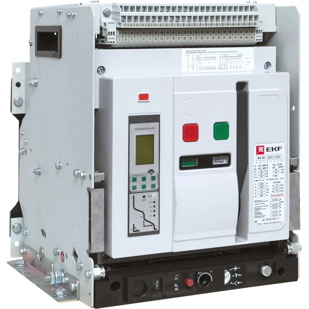 Автоматический выключатель EKF ВА-45 mccb45-3200-2000-v2