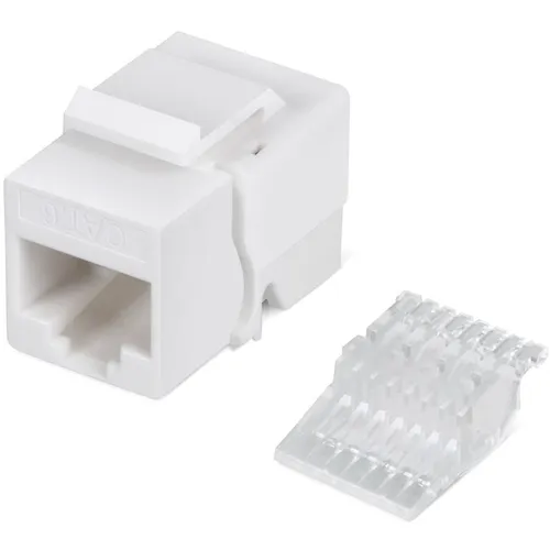 Модуль Cabeus (KJ-RJ45-CAT.6-TOOLLESS) информ. Keystone RJ45 кат.6 UTP бел.