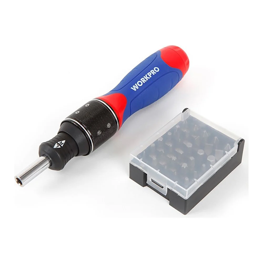 Шестискоростная реверсивная отвертка WORKPRO WP221055