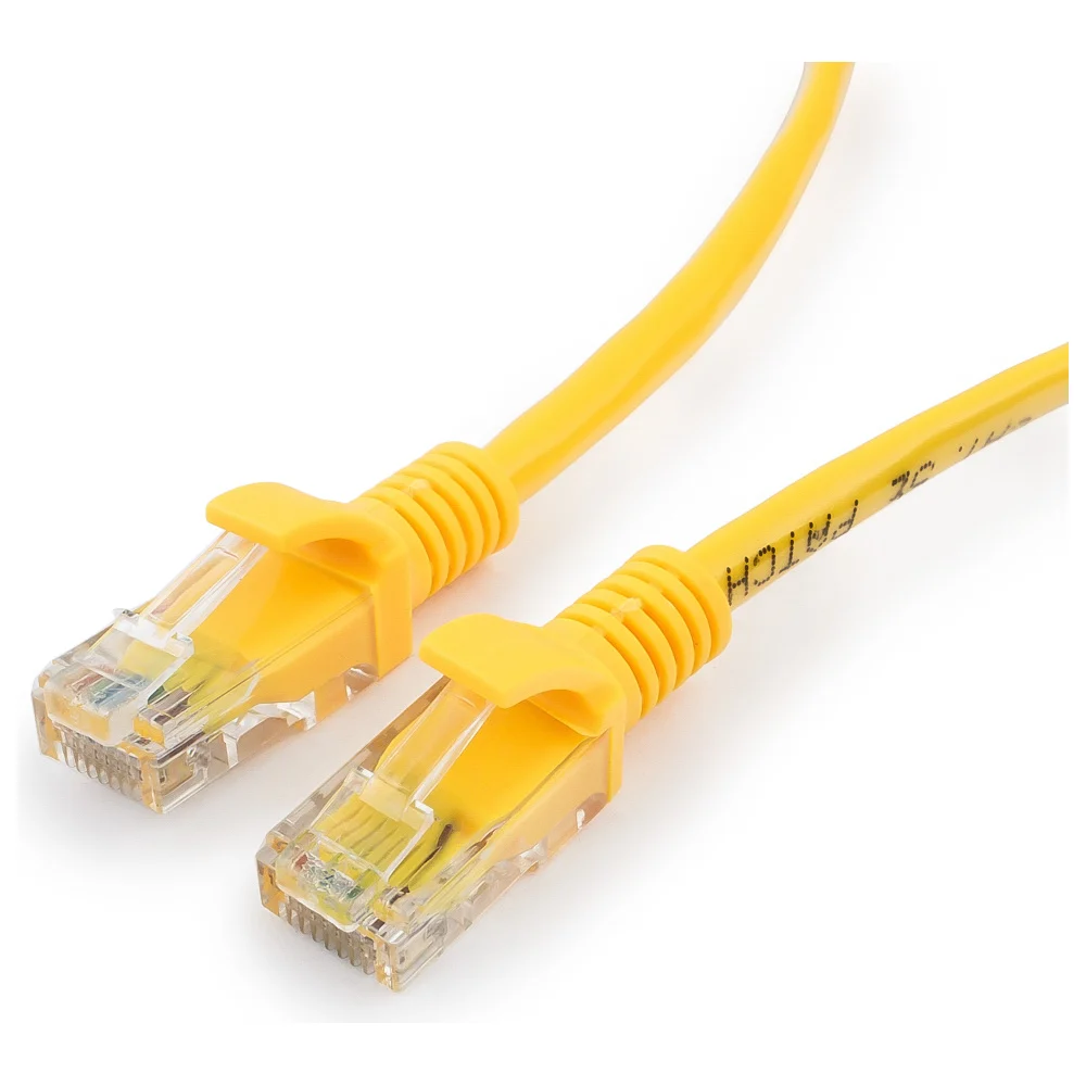 Литой многожильный патч-корд Cablexpert UTP PP12-15M/Y