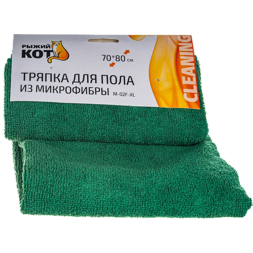 Тряпка для пола Рыжий кот M-02F-XL 310237