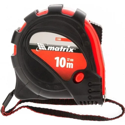 Рулетка строительная MATRIX 31000, 10м x32мм, с магнитным зацепом [31000 ]