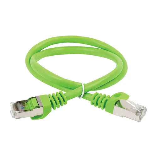 Патч-корд ITK вилка RJ-45, вилка RJ-45, кат.5E, ПВХ, 3м, зеленый [pc02-c5ef-3m]