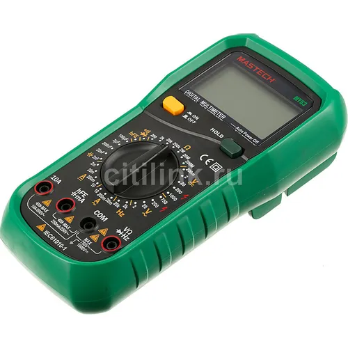 Мультиметр цифровой MASTECH MY63, автоматический/ручной [13-2051]
