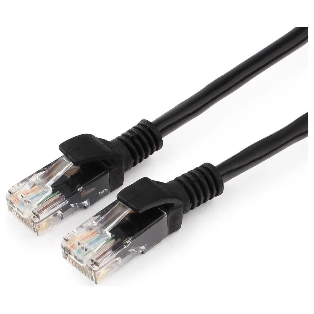 Литой многожильный патч-корд Гарнизон CCA light UTP PC-UTP-5e-5-BK