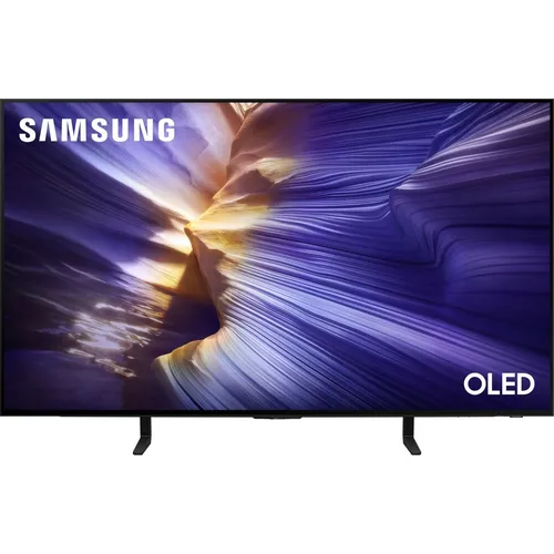 48" Телевизор Samsung QE48S90FAEXRU OLED, 4K Ultra HD, СМАРТ ТВ, Tizen OS, черный графит