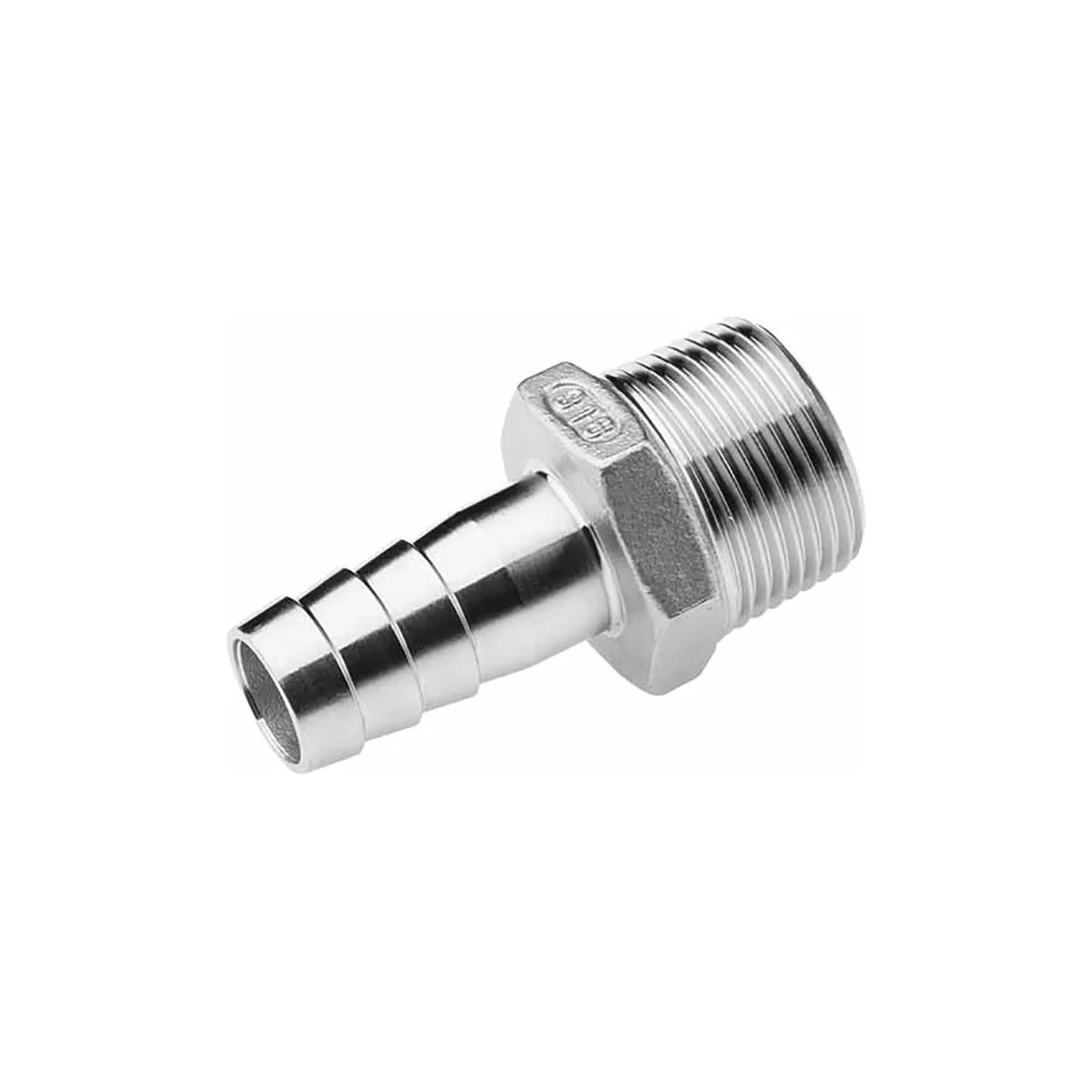 Нержавеющий ниппель для шланга TITAN LOCK TL125HTM