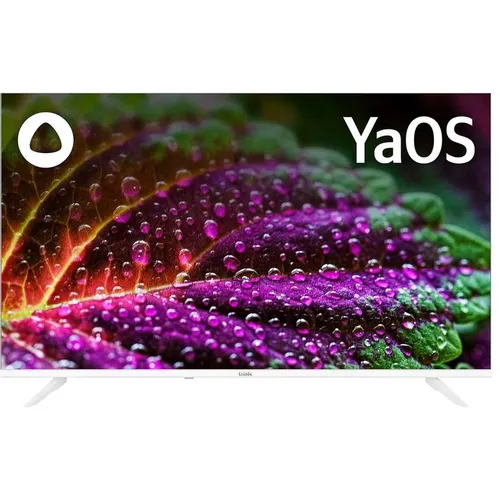 43" Телевизор BBK 43LEX-8241/UTS2C (W) 4K Ultra HD, СМАРТ ТВ, YaOS, белый