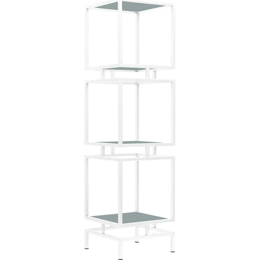 Стеллаж GreenWeen CUBIC-3 GW-CUBIC-3-W-LD-GM