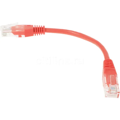 Патч-корд LanMaster вилка RJ-45, вилка RJ-45, кат.5E, ПВХ, 0.15м, оранжевый [twt-45-45-0.15-or]