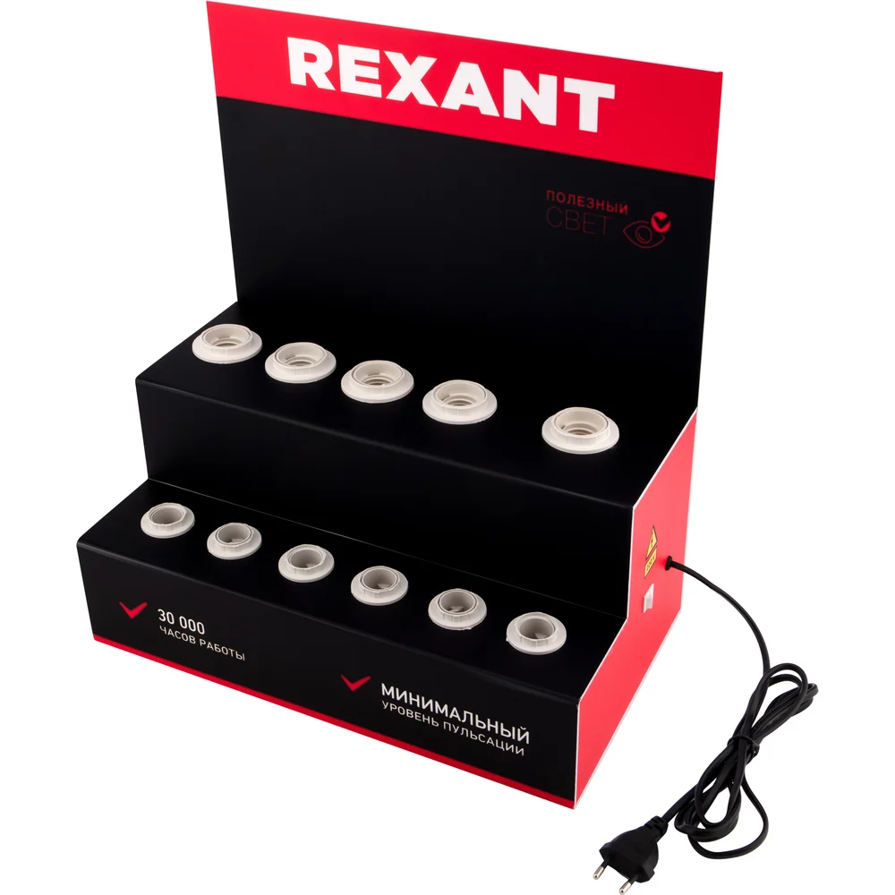Акриловый демо-тестер для филамента REXANT 604-802