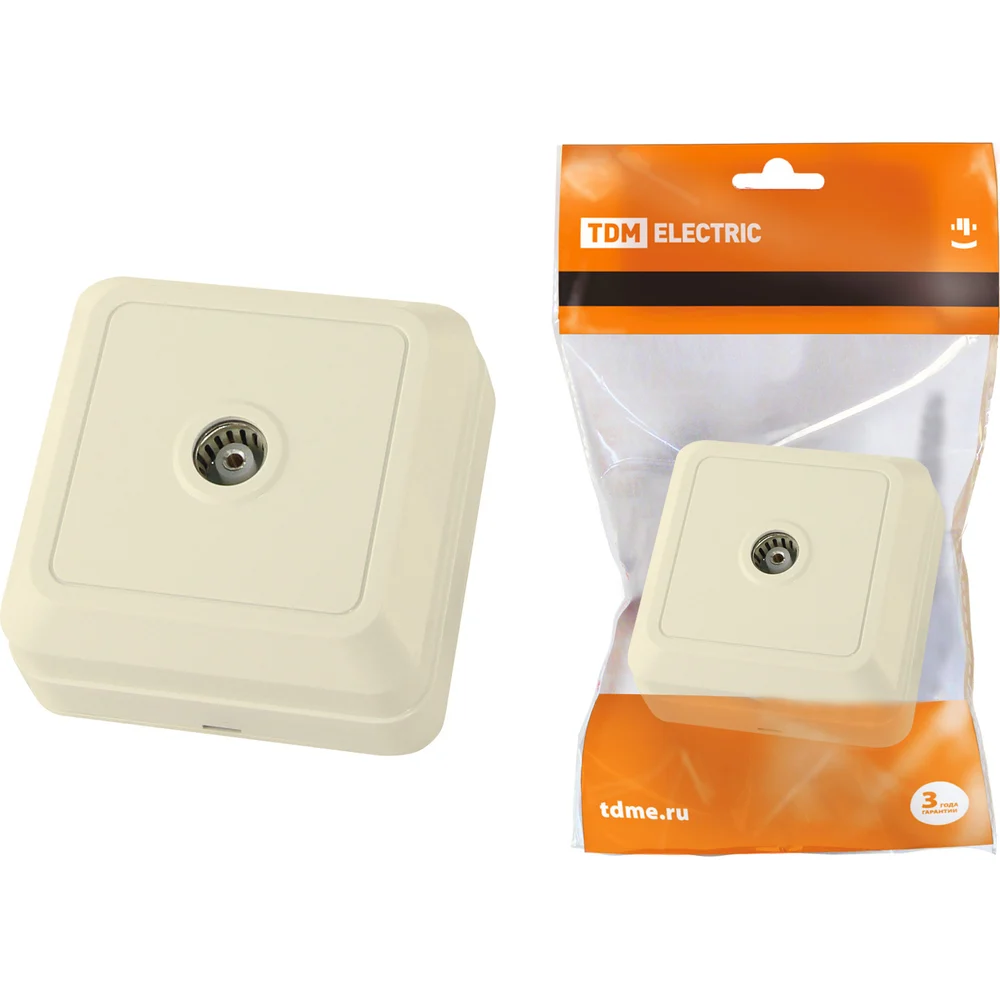 Телевизионная розетка TDM ELECTRIC Ладога SQ1801-0026