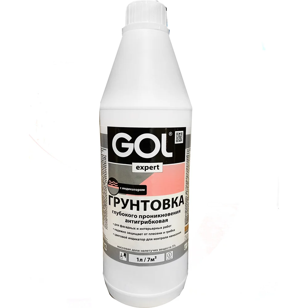 Акриловая антигрибковая грунтовка глубокого проникновения Palizh GOL 11605971