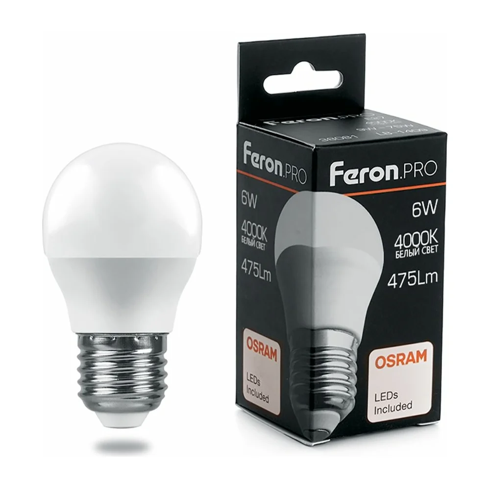 Светодиодная лампа FERON PRO LB-1406 38069