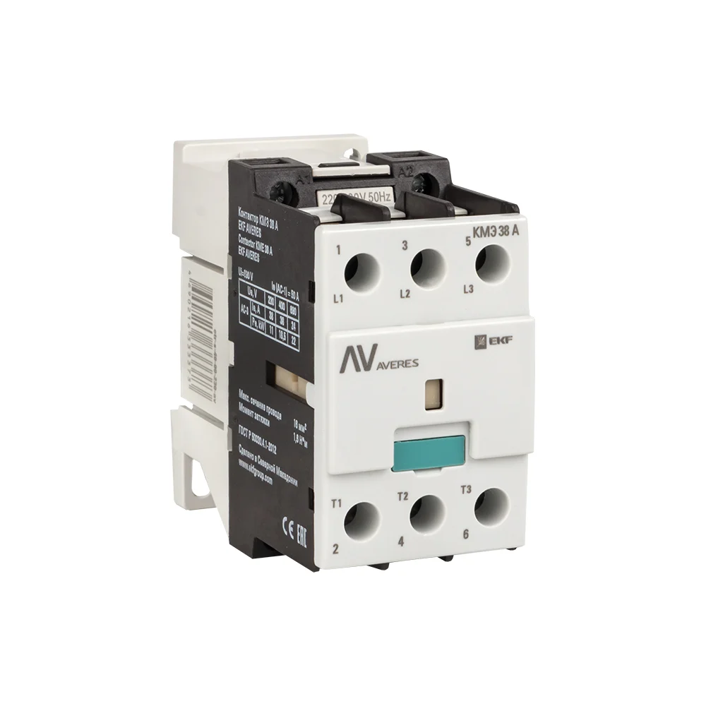 Контактор EKF КМЭ AVERES ctr-s-40-00-400-av