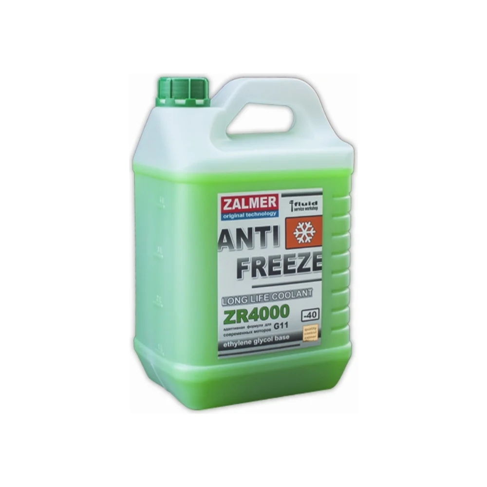 Антифриз ZALMER Antifreeze ZR4000 LLC G11 ZR40G005