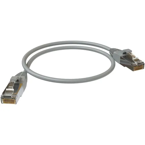 Патч-корд SYSMATRIX вилка RJ-45, вилка RJ-45, кат.5E, LSZH, 0.5м, серый [pc 4545.5es26.05lszhgy]