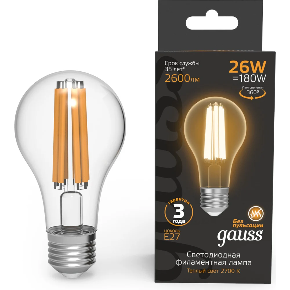 Лампа Gauss Filament 102902126