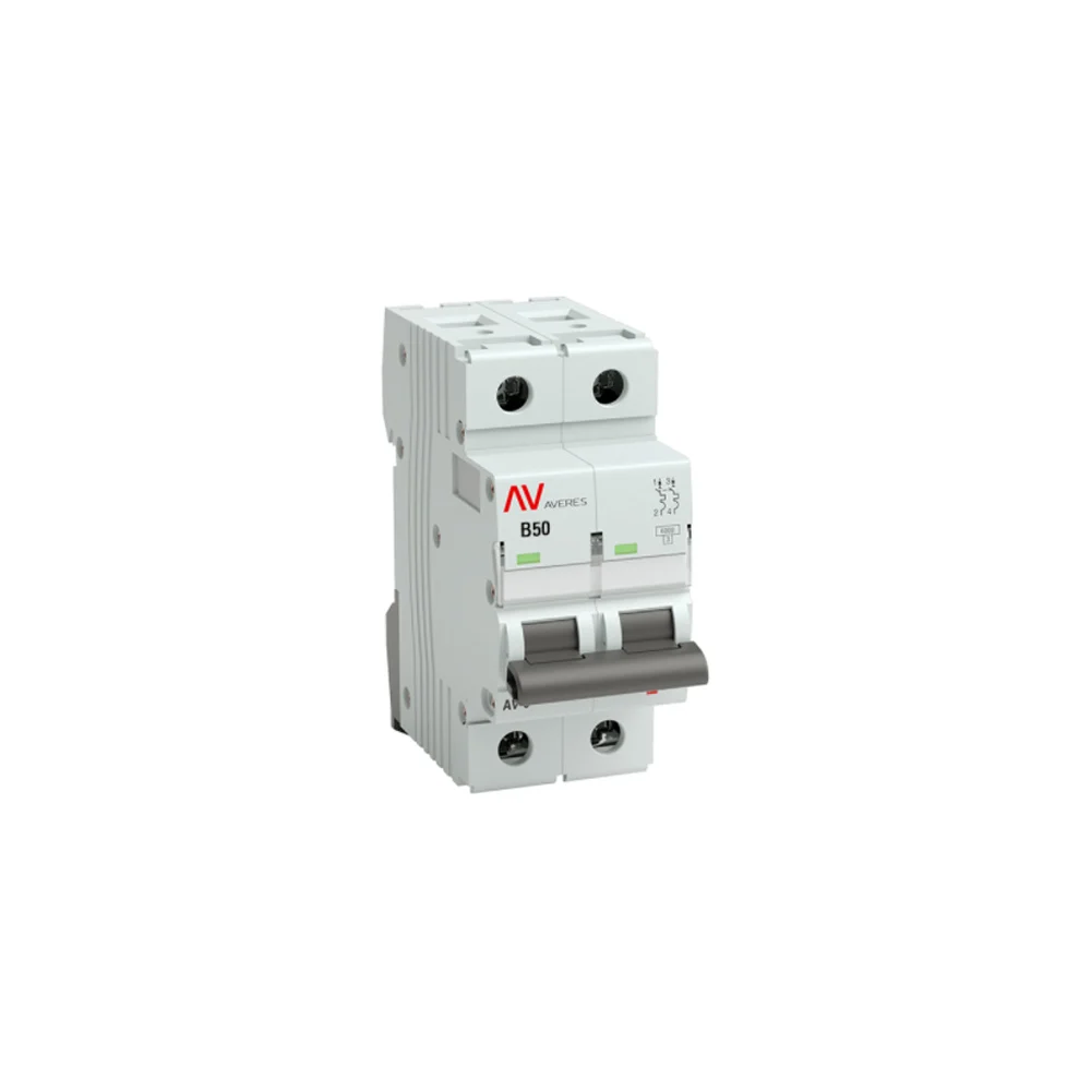 Выключатель автоматический EKF AVERES AV-10 mcb10-2-50B-av