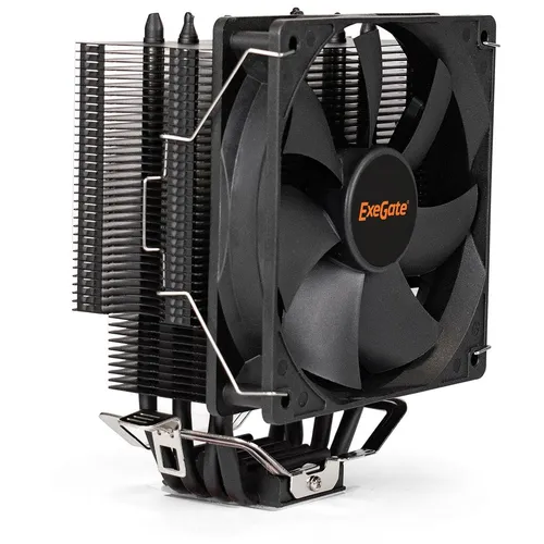 Устройство охлаждения (кулер) EXEGATE Dark Magic EXX400-PWM, 4-pin, 120мм, черный, retail [ex286299rus]