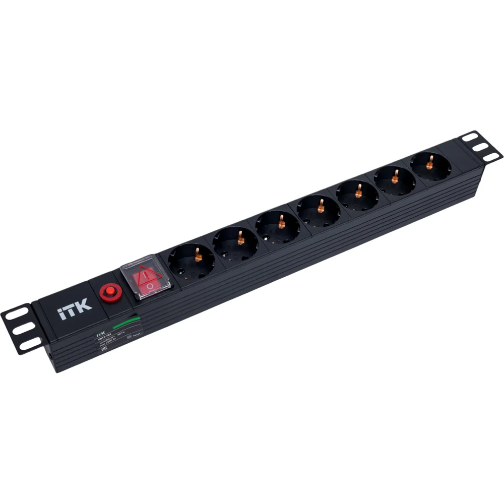 Розеточный блок IEK ITK PDU PH13-7D3