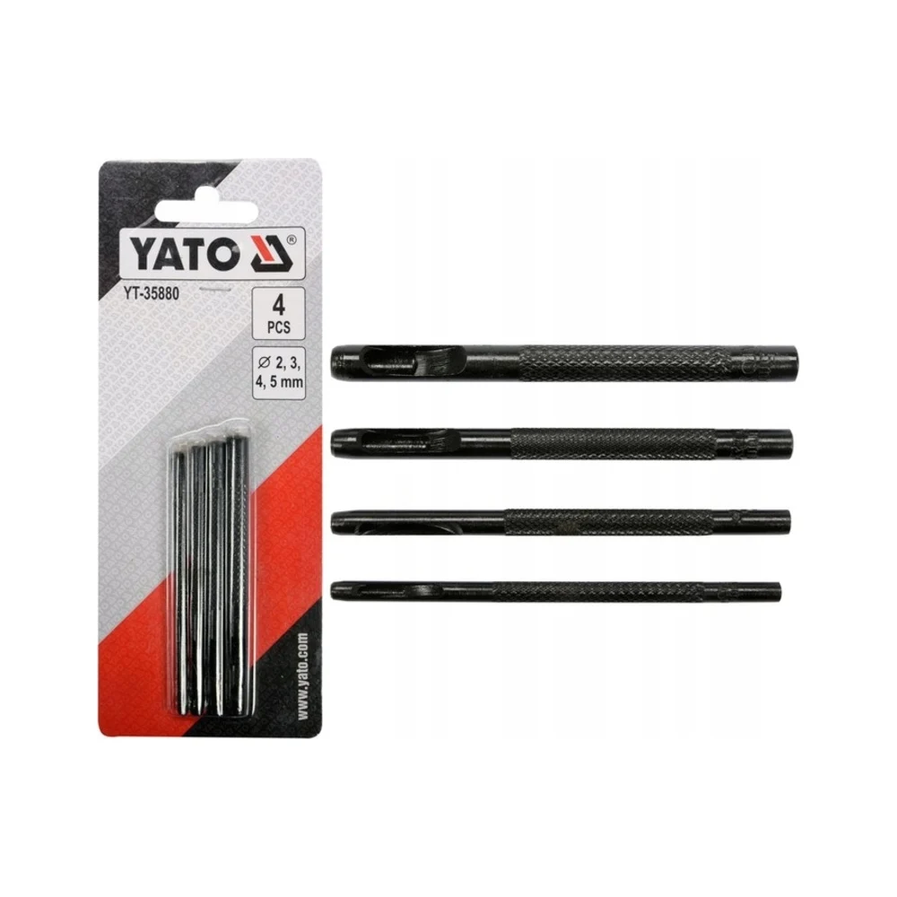 Набор пробойников для кожи YATO YT-35880