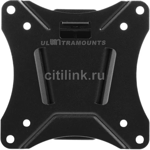 Кронштейн для телевизора ULTRAMOUNTS UM830T, 13-27", настенный, наклон, черный