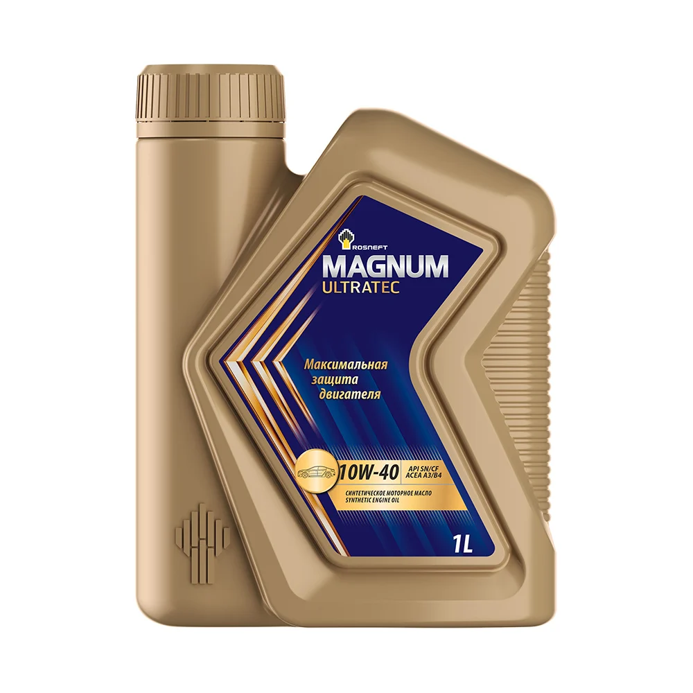 Синтетическое моторное масло Роснефть Magnum Ultratec 10W-40 SN-CF 40814932