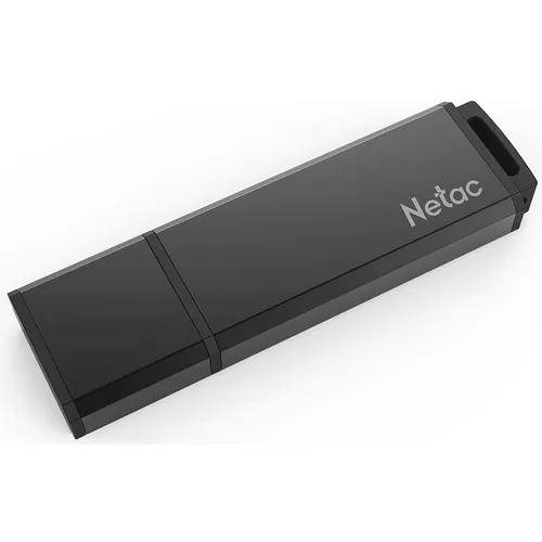 Флешка USB NETAC U351 64ГБ, USB2.0, черный [nt03u351n-064g-20bk]