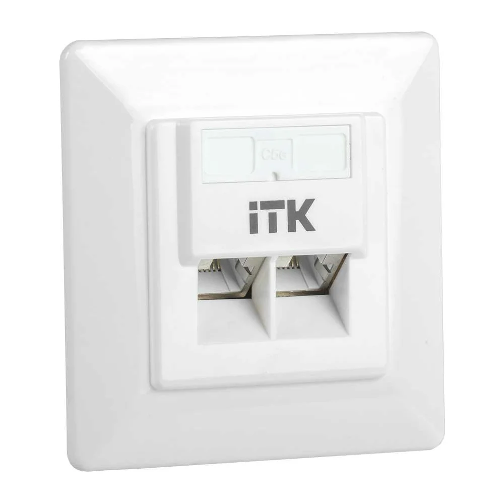 Внутренняя информационная розетка IEK ITK CS2-1C5EF-2-1