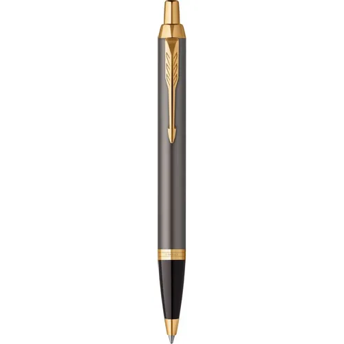 Ручка шариковая Parker IM Premium Grey Core GT чернила синий коробка подарочная [2214613]