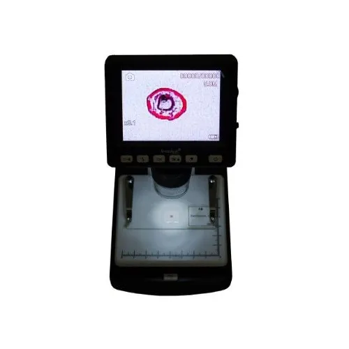 Микроскоп LEVENHUK DTX 500 LCD, цифровой, 20-500х, черный/серебристый [61024]