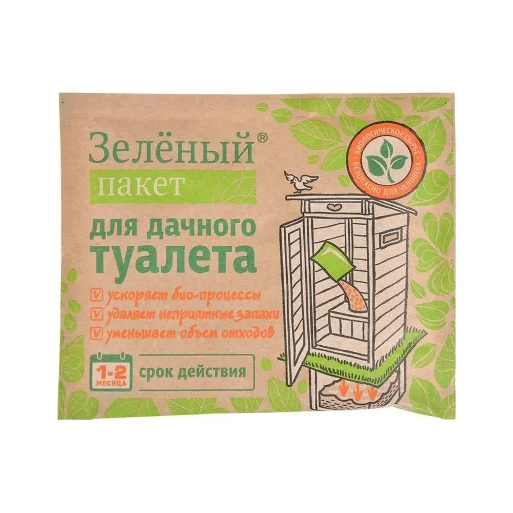 Пакет для дачного туалета Доктор Робик 112