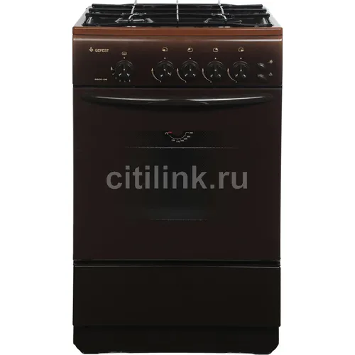 Газовая плита GEFEST ПГ 3200-06 К36, газовая духовка, без крышки, сталь, коричневый