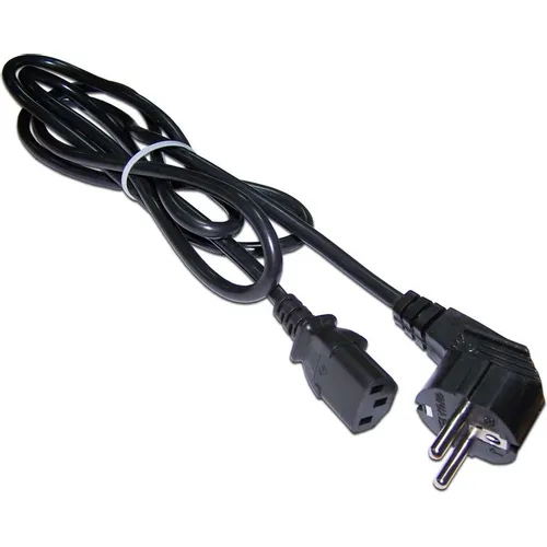 Шнур питания Lanmaster (LAN-PP13/SHA-5.0-BK) C13-Schuko проводник.:3x0.75мм2 5м 220В 10А черный