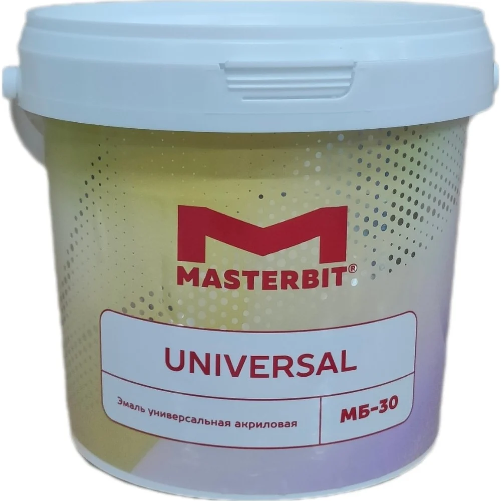 Акриловая эмаль МАСТЕРБИТ EU-30 PROFI ТД000001701