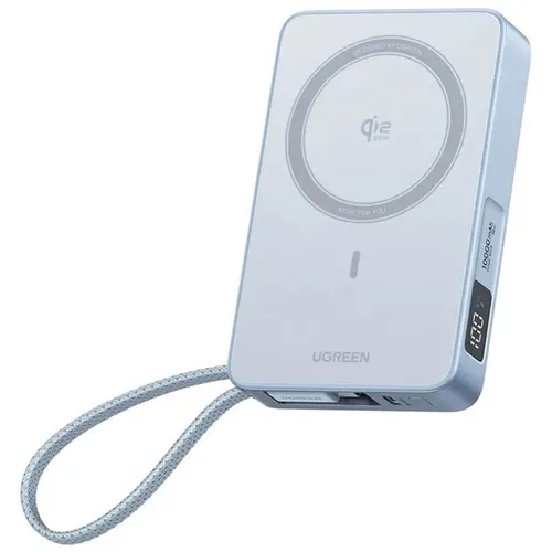 Внешний аккумулятор (Power Bank) UGREEN PB773, 10000мAч, голубой [65958b]