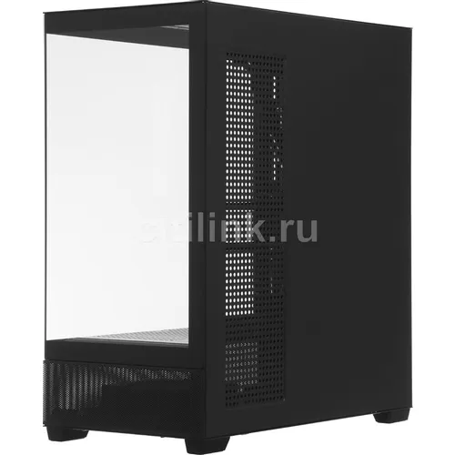 Корпус ATX Accord ACC-ZA11B, Midi-Tower, без БП, черный