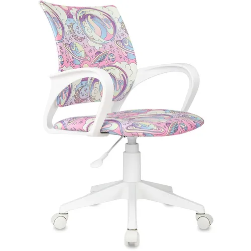 Кресло детское Бюрократ BUROKIDS 1 W, ткань, до 120кг, мультиколор