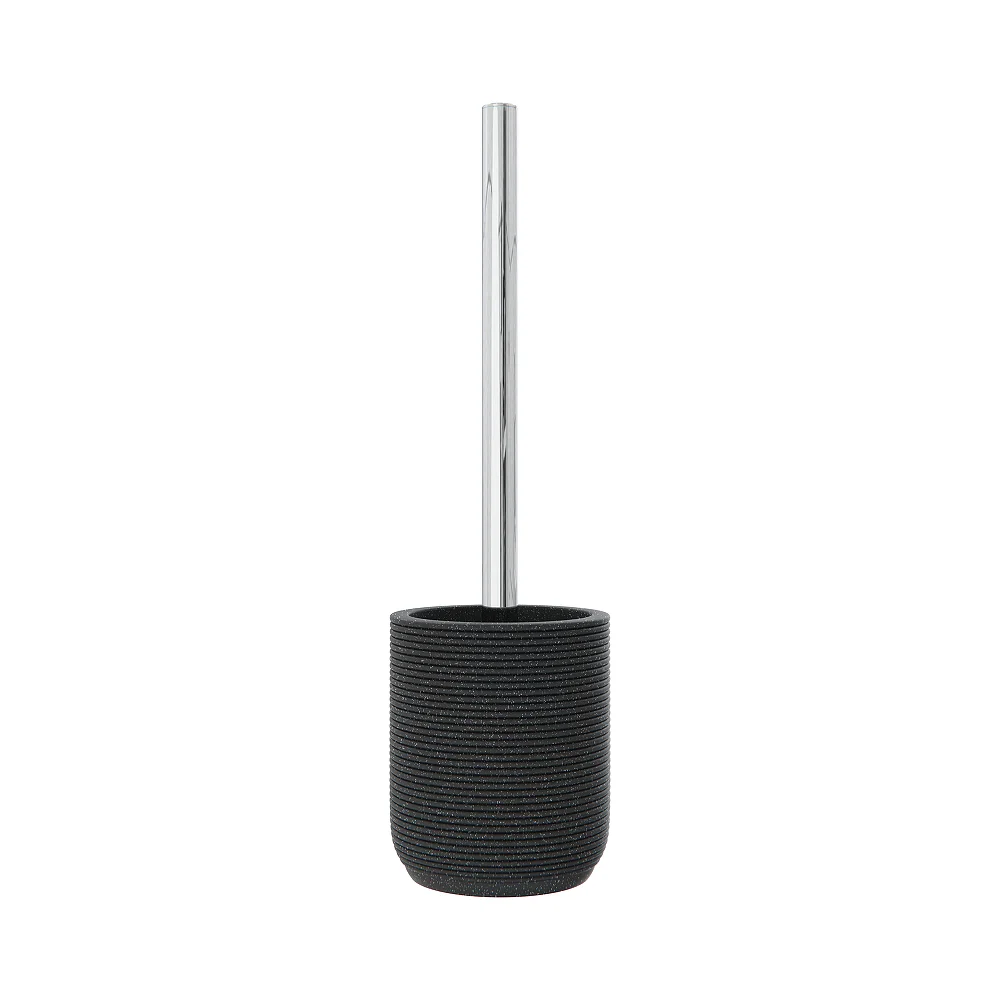 Напольный ершик для унитаза FORA TWISTER BLACK FOR-TWR025BL