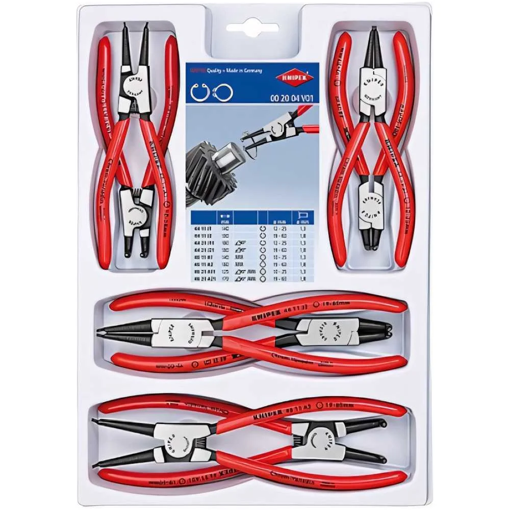 Набор кольцесъемников кольцесъемников Knipex KN-002004V01