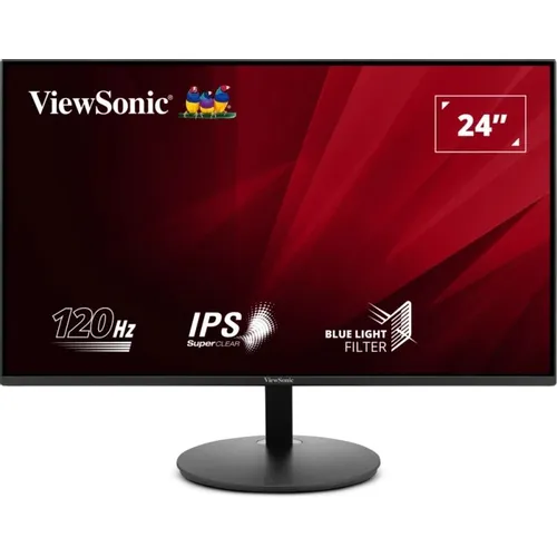 23.8" Монитор ViewSonic VA24E1-H, 1920x1080, IPS, 120Гц, 1хHDMI, черный