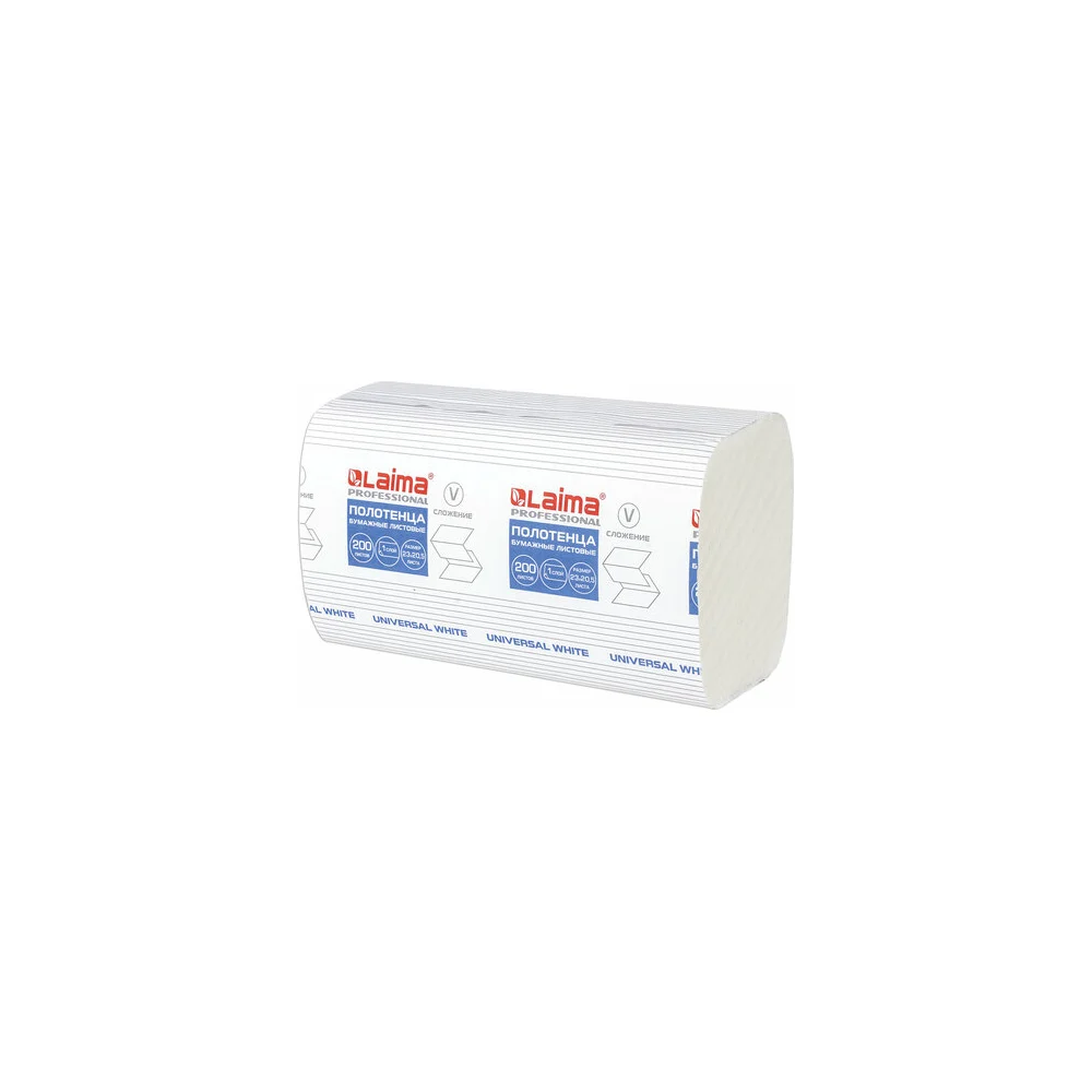 Бумажные полотенца LAIMA H3 UNIVERSAL WHITE 111342